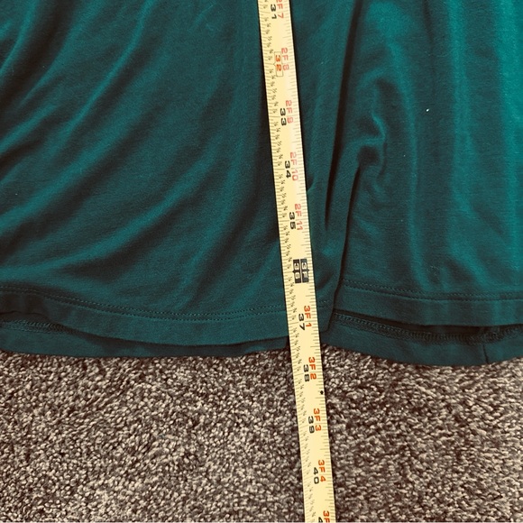 Old Navy Jersey Swing Dress Womens M Green Stretch Babydoll St Patrick's Day - Picture 5 of 6